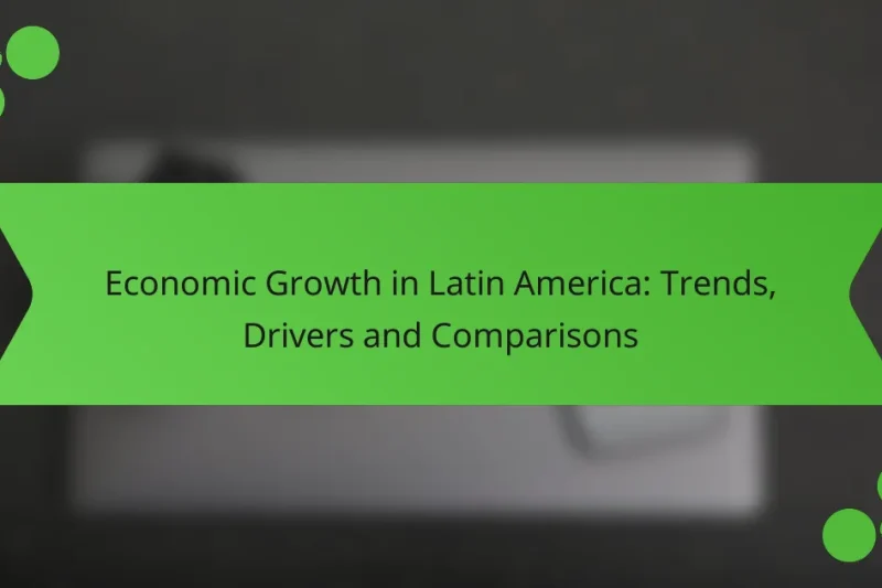 Crecimiento Económico en América Latina: Tendencias, Impulsores y Comparaciones