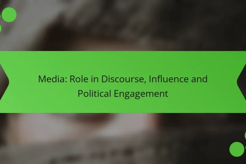 Medios: Papel en el Discurso, Influencia y Compromiso Político